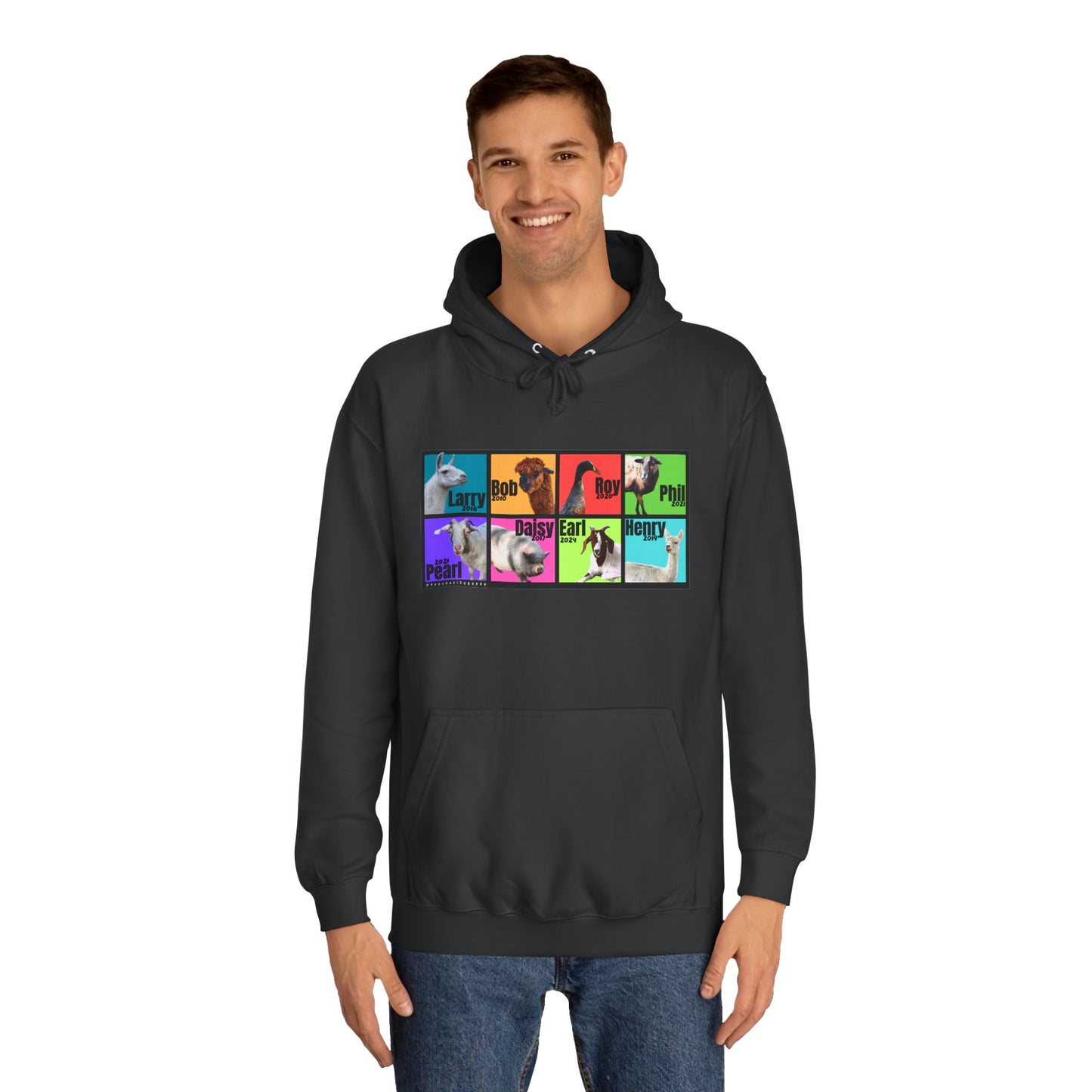 THE WHOLE GANG - ADULT HOODIE - BOLD