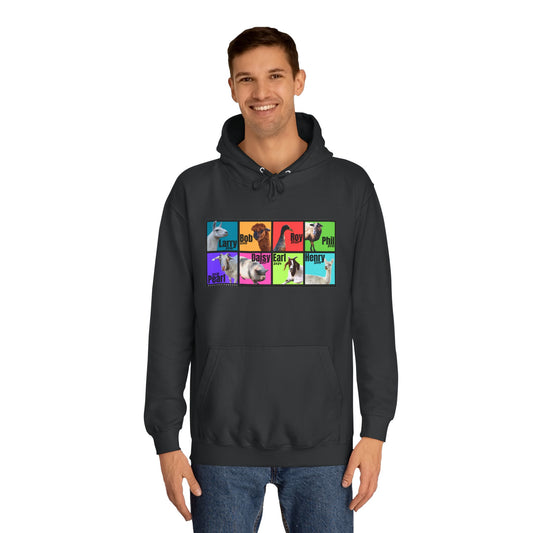 THE WHOLE GANG - ADULT HOODIE - BOLD