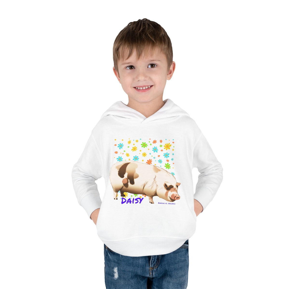 TODDLER HOODIE - DAISY - CALI SUN