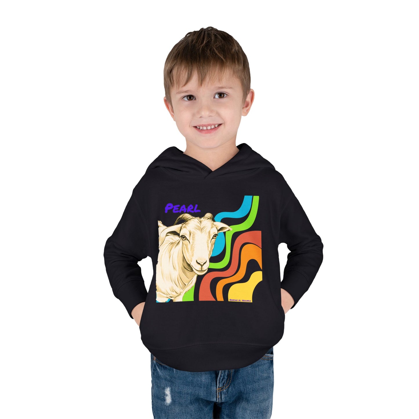 TODDLER HOODIE - PEARL - CALI SUN