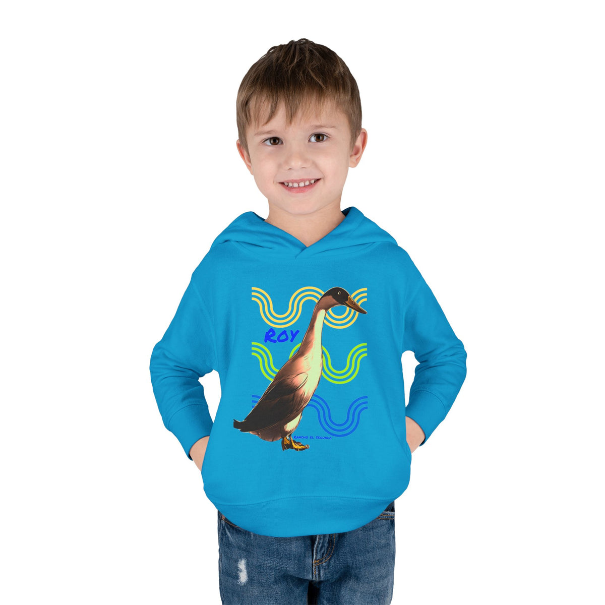 TODDLER PULLOVER HOODIE - ROY - CALI SUN