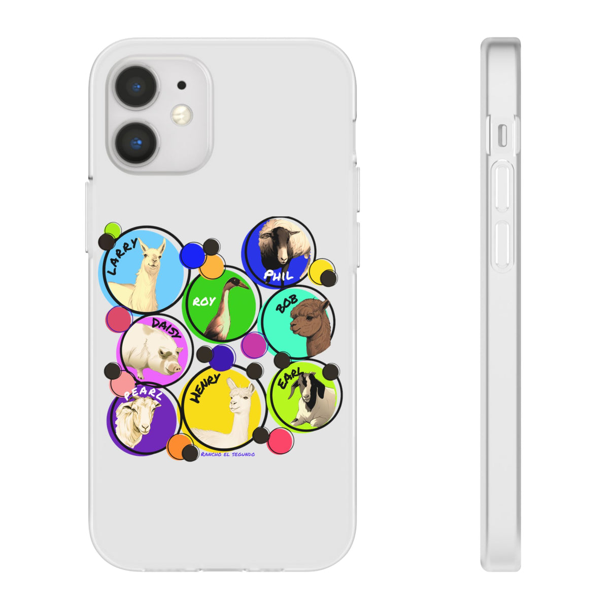 IPHONE & GALAXY FLEXI CASE - THE WHOLE GANG - CALI SUN