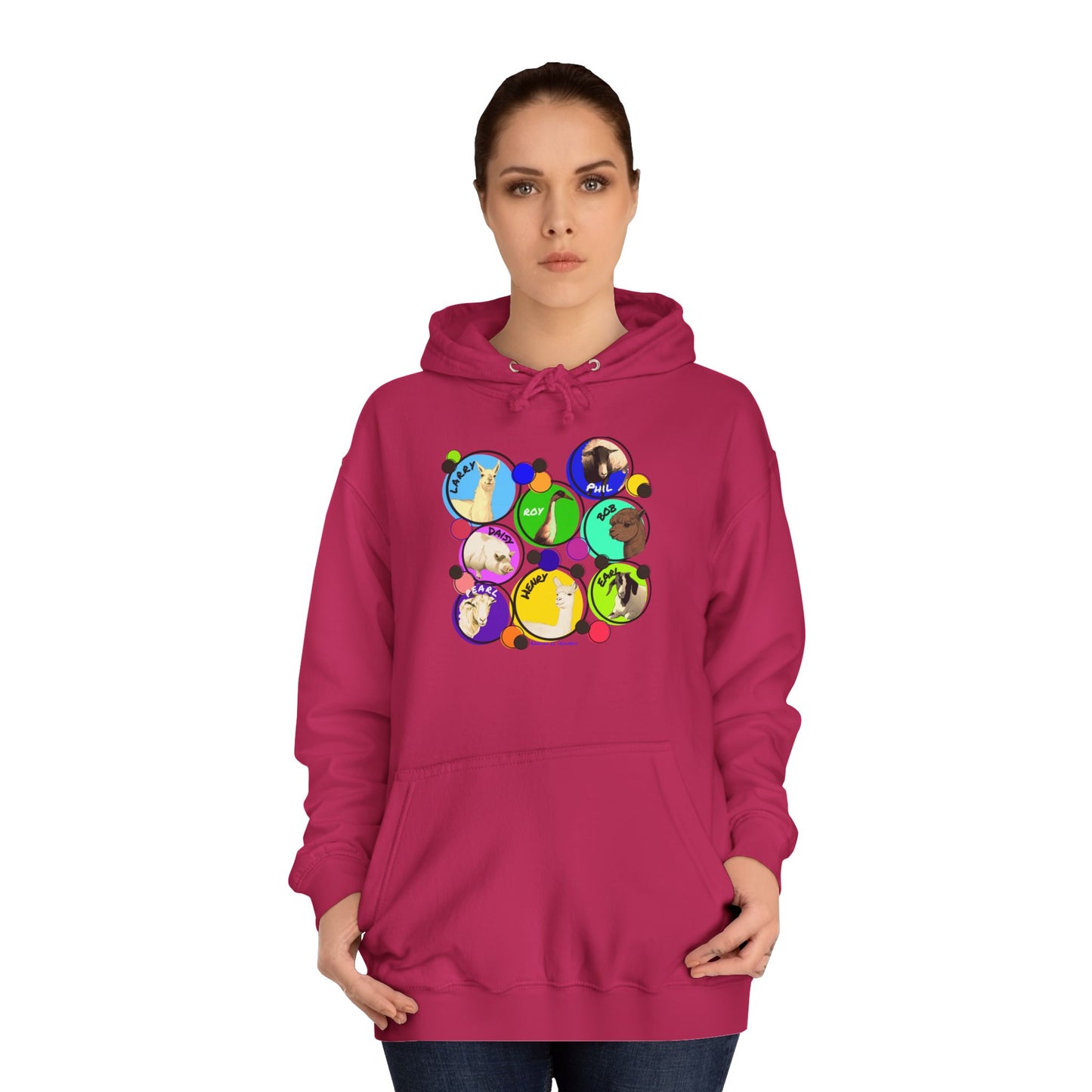 ADULT HOODIE (UNISEX) - THE WHOLE GANG  - CALI SUN