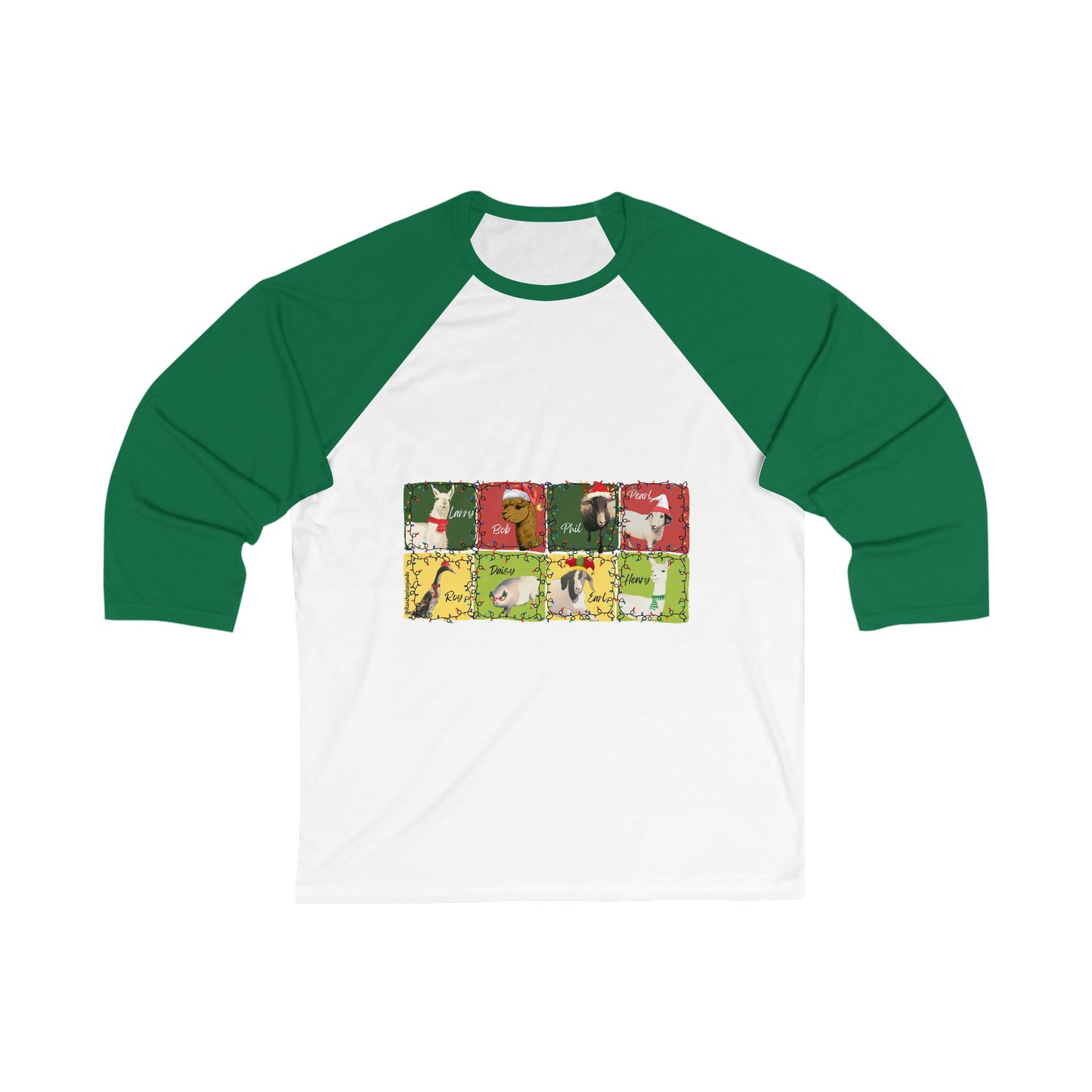 CHRISTMAS WITH THE WHOLE GANG - Baseball tee