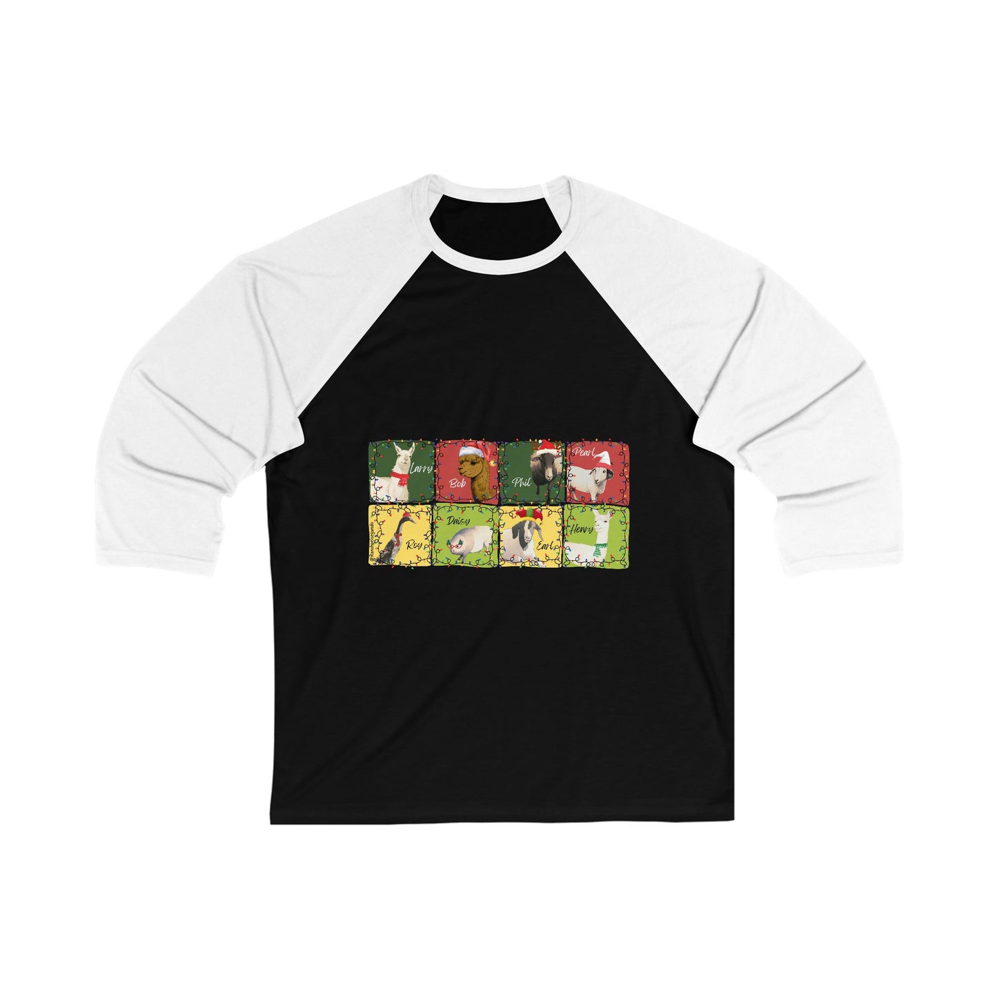 CHRISTMAS WITH THE WHOLE GANG - Baseball tee