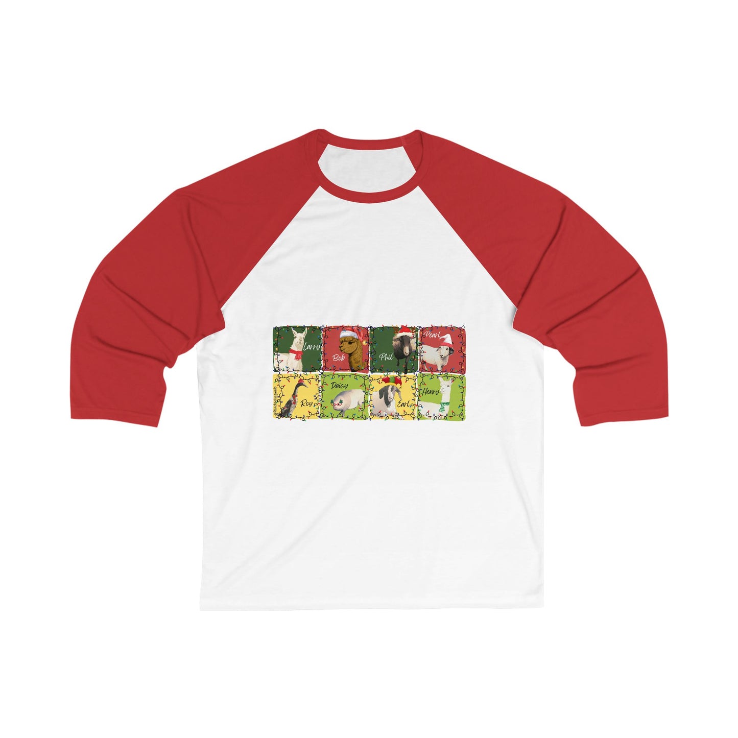 CHRISTMAS WITH THE WHOLE GANG - Baseball tee