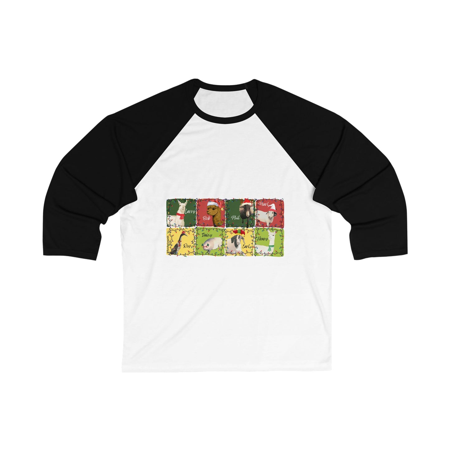 CHRISTMAS WITH THE WHOLE GANG - Baseball tee