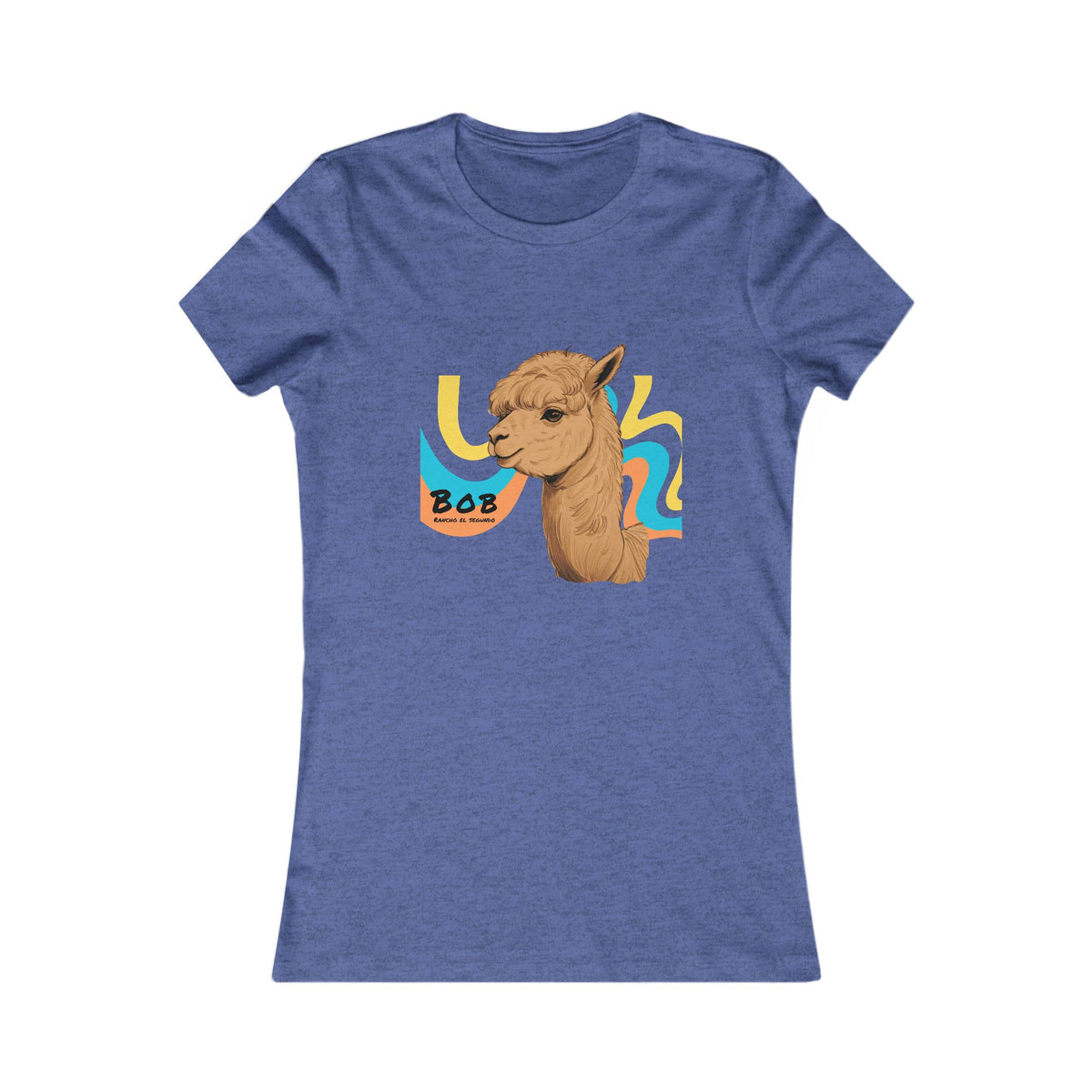 WOMENS SLIM CUT T-SHIRT - BOB - CALI SUN