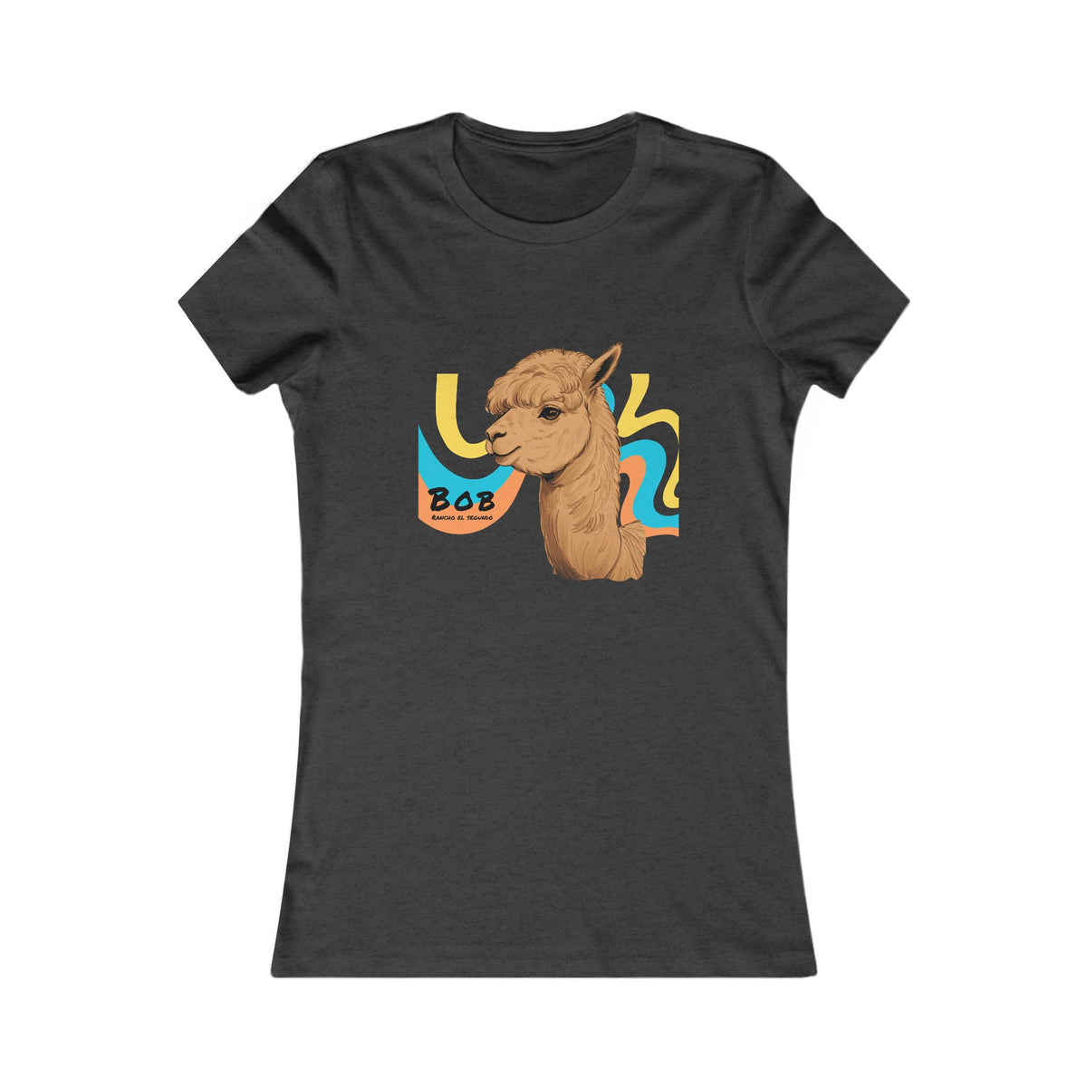 WOMENS SLIM CUT T-SHIRT - BOB - CALI SUN