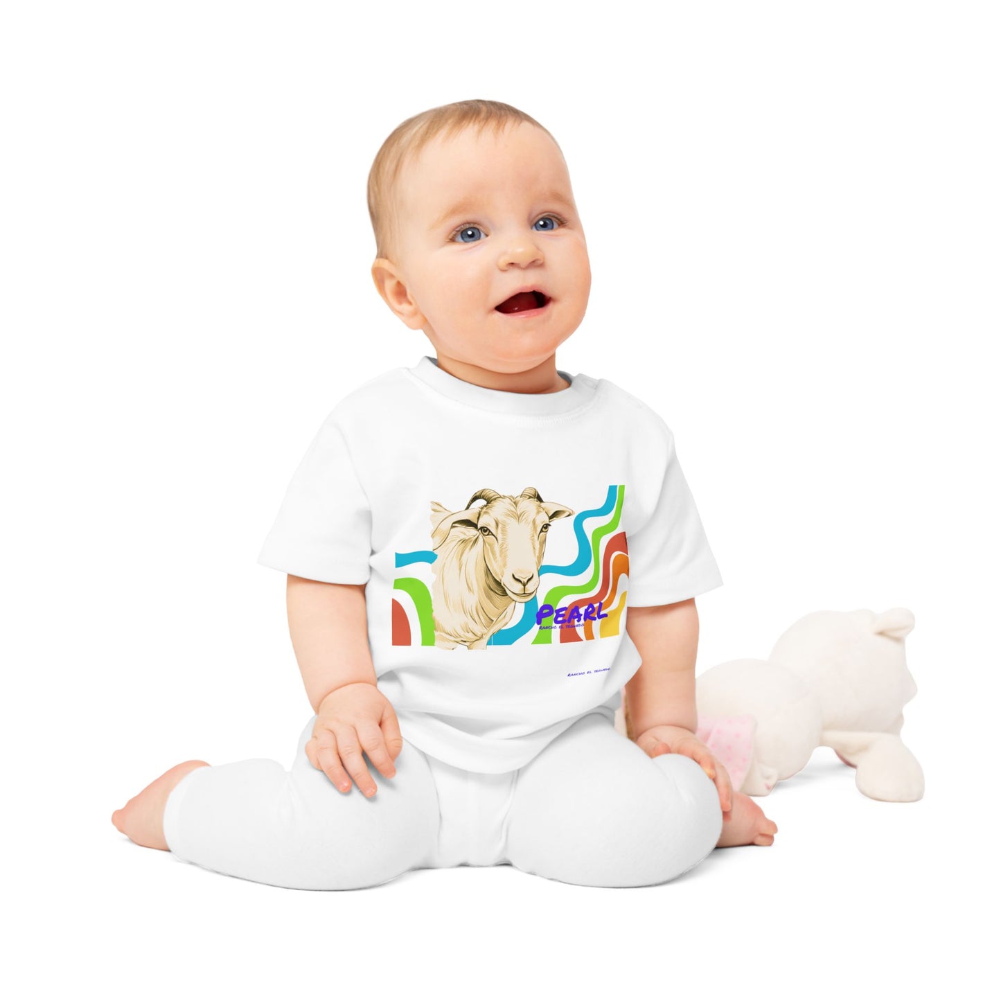 INFANT T-SHIRT - PEARL - CALI SUN