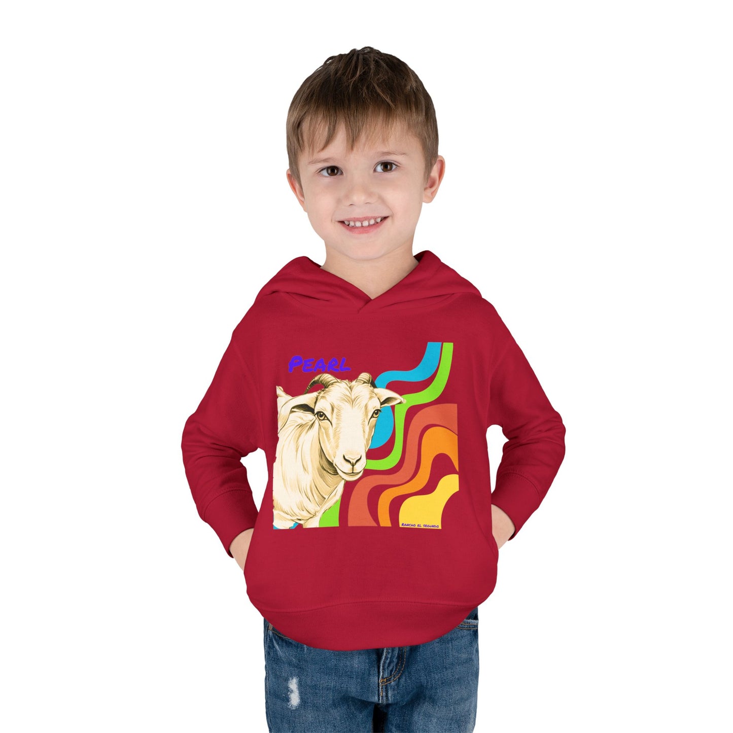 TODDLER HOODIE - PEARL - CALI SUN