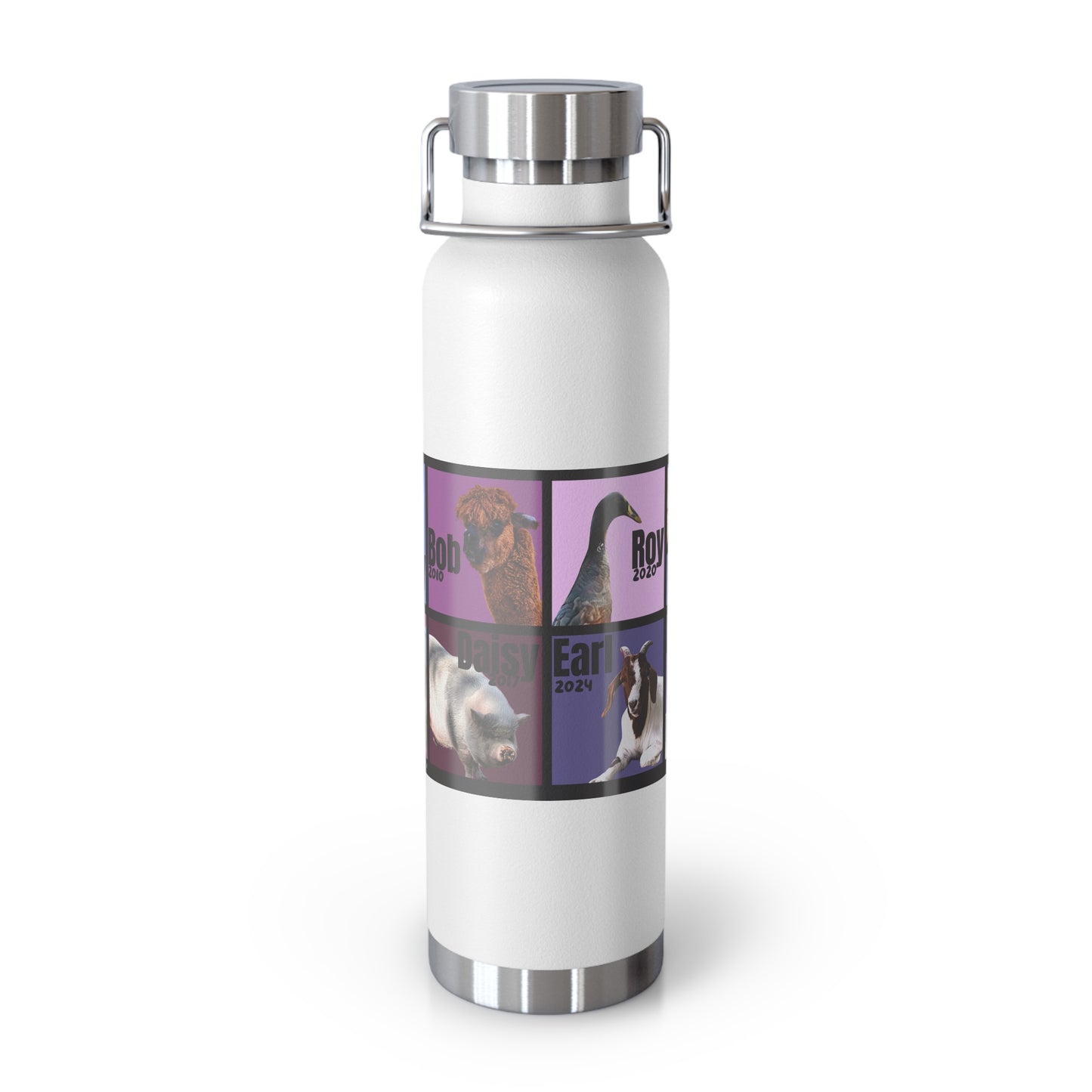 VACUUM INSULATED BOTTLE 22oz - THE WHOLE GANG - PURPLE