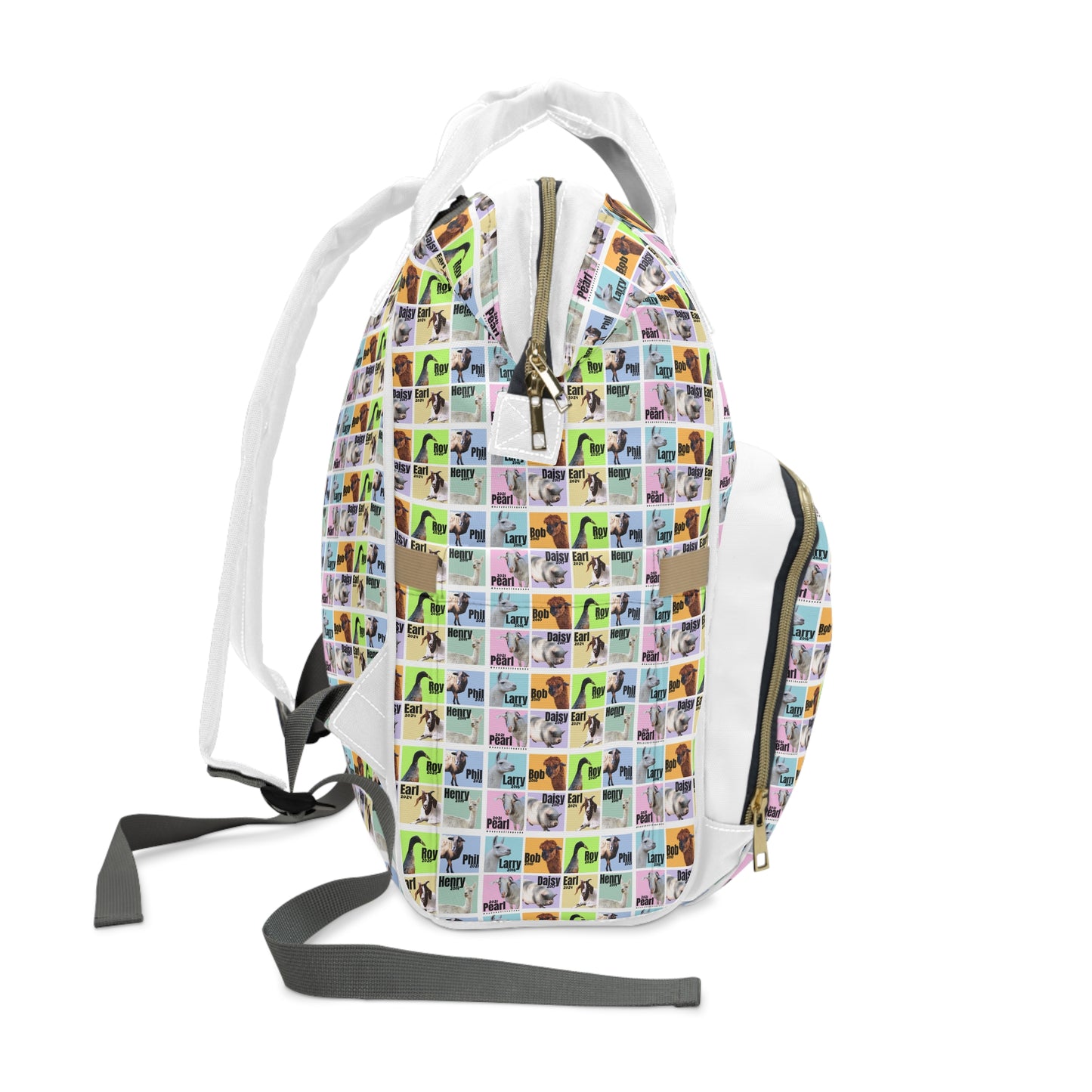 THE WHOLE GANG - DIAPER BACK PACK - PASTEL