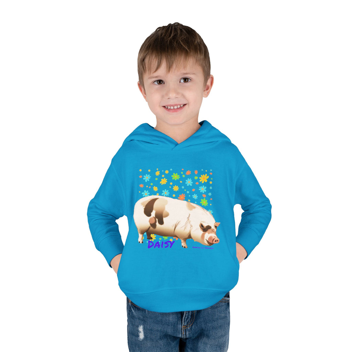 TODDLER HOODIE - DAISY - CALI SUN
