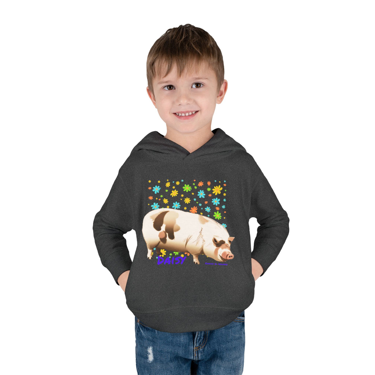 TODDLER HOODIE - DAISY - CALI SUN
