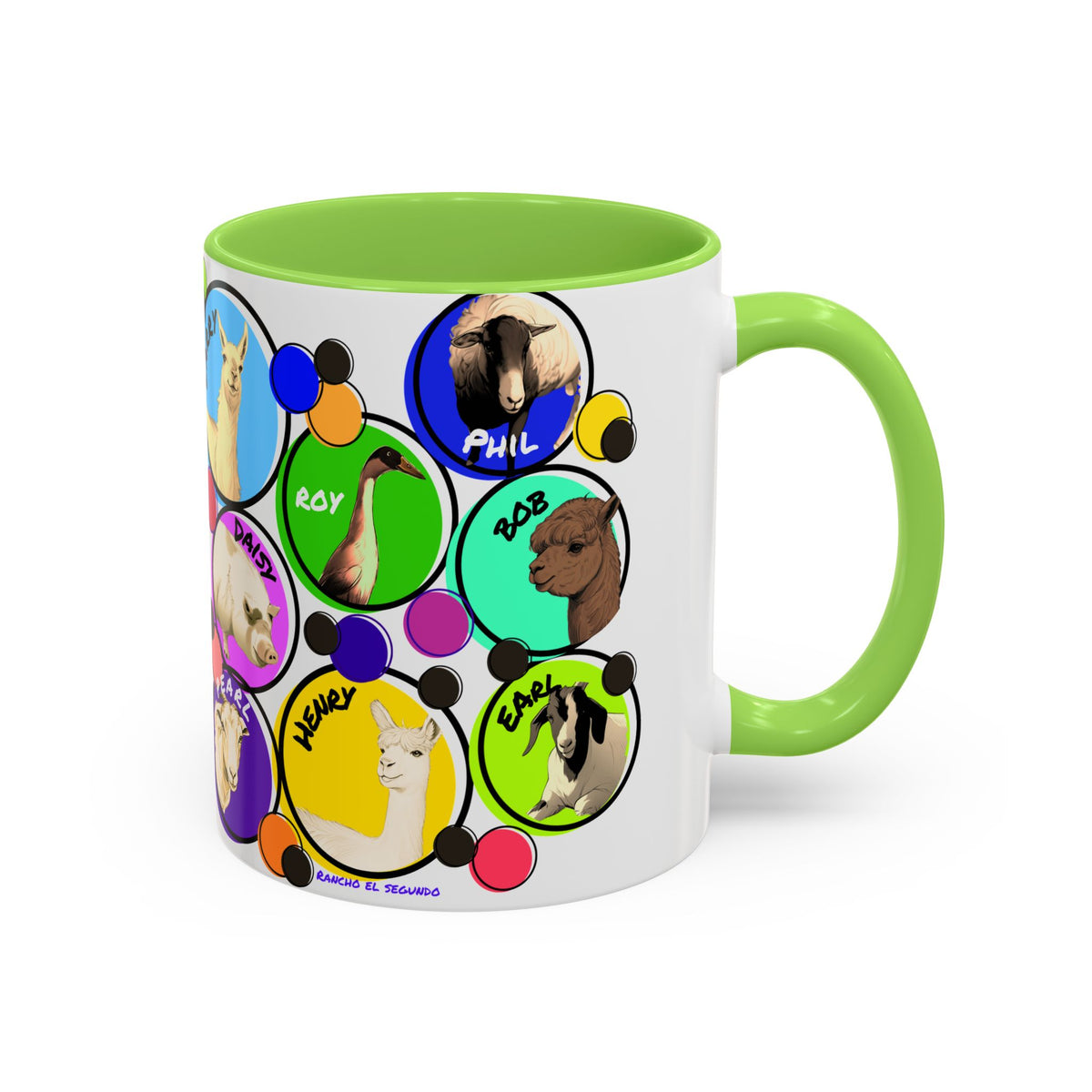 MUG - THE WHOLE GANG - MULTI COLORS - CALI SUN - 11oz, 15oz