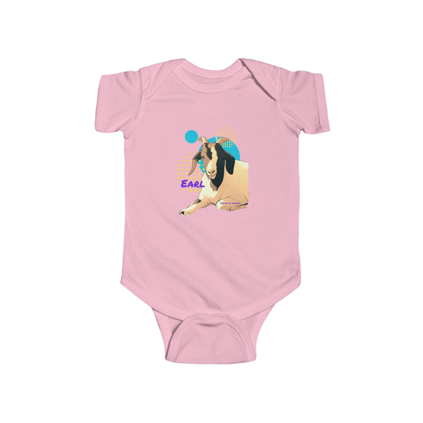 INFANT SHORT SLEEVE ONESIE - EARL - CALI SUN