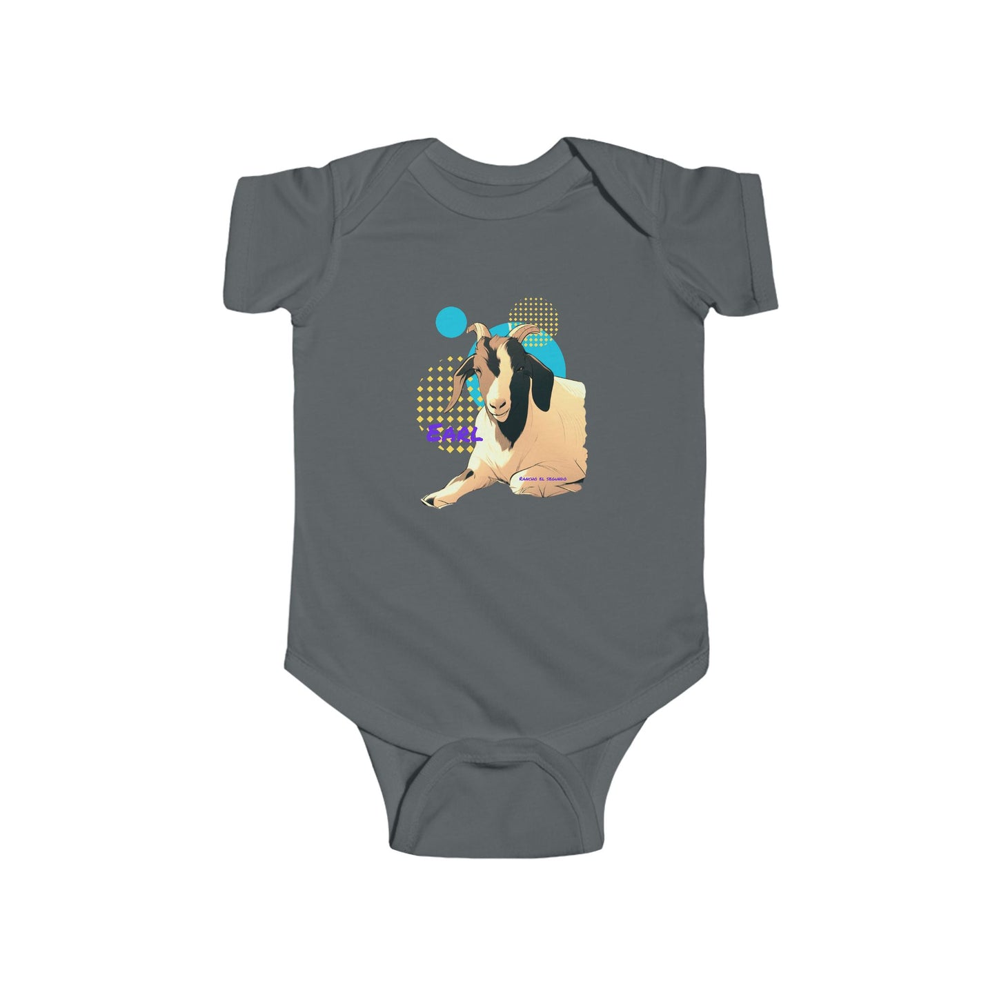 INFANT SHORT SLEEVE ONESIE - EARL - CALI SUN