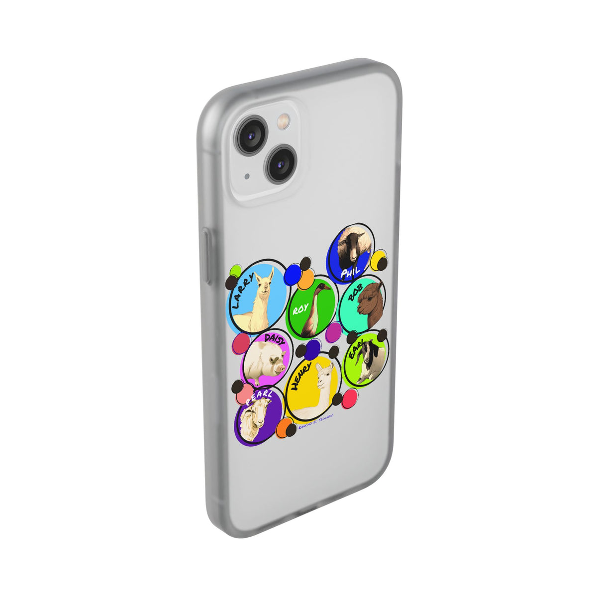 IPHONE & GALAXY FLEXI CASE - THE WHOLE GANG - CALI SUN
