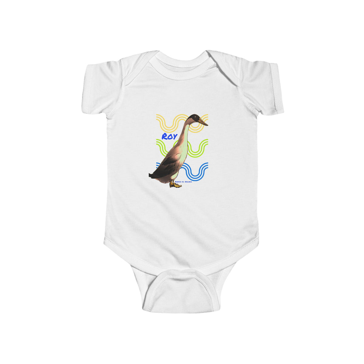 INFANT SHORT SLEEVE ONESIE - ROY - CALI SUN