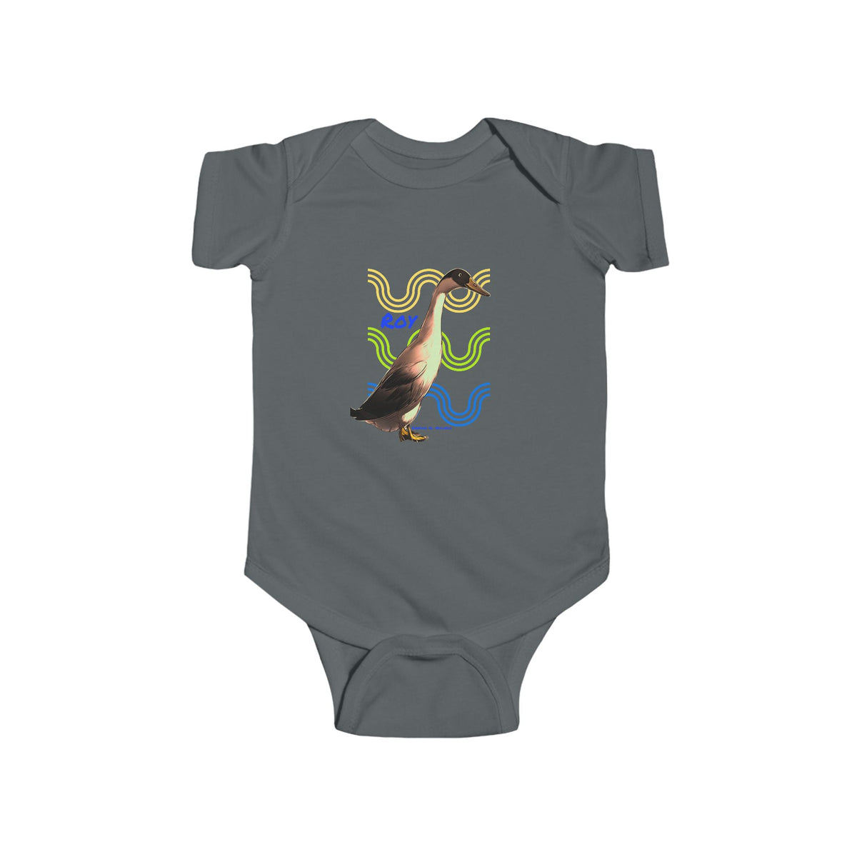 INFANT SHORT SLEEVE ONESIE - ROY - CALI SUN