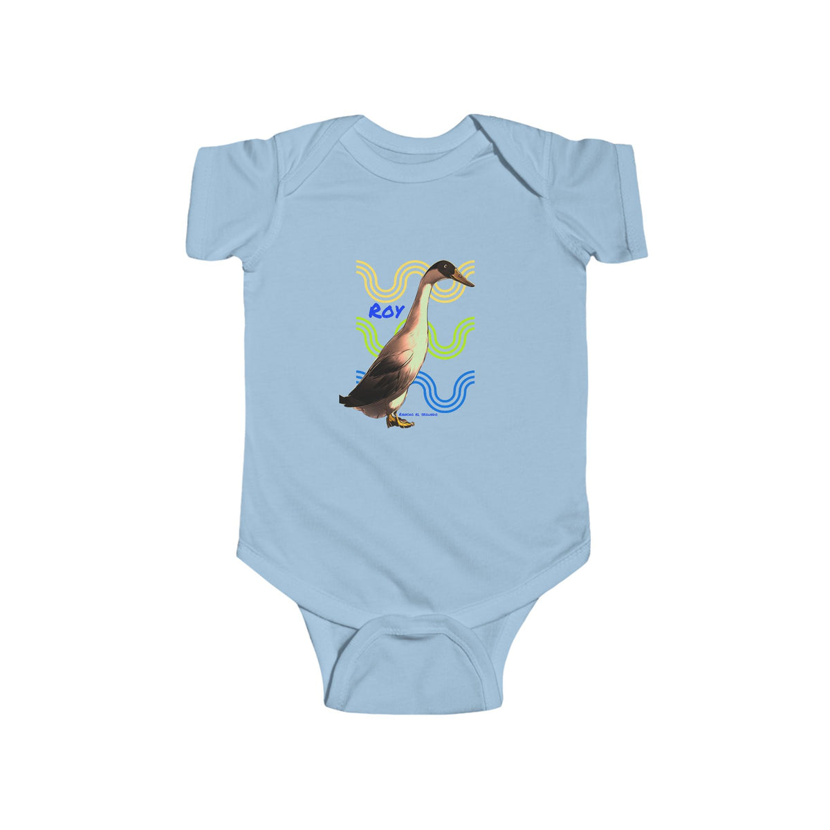 INFANT SHORT SLEEVE ONESIE - ROY - CALI SUN