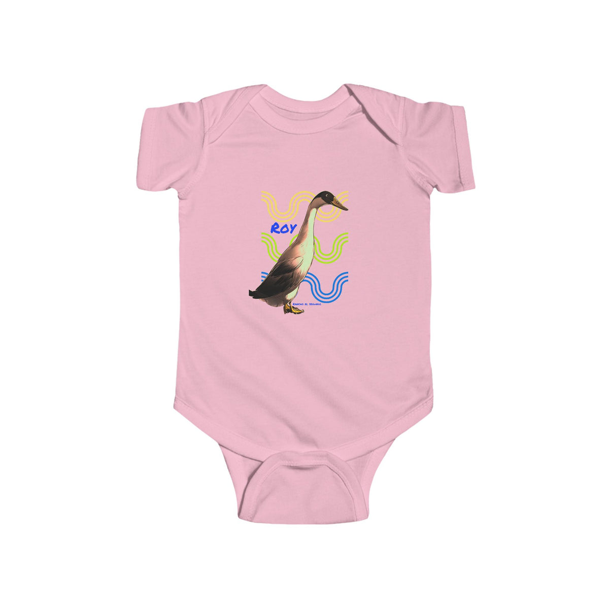INFANT SHORT SLEEVE ONESIE - ROY - CALI SUN
