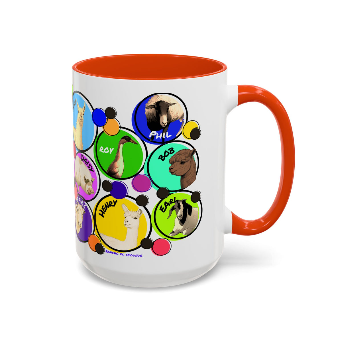 MUG - THE WHOLE GANG - MULTI COLORS - CALI SUN - 11oz, 15oz