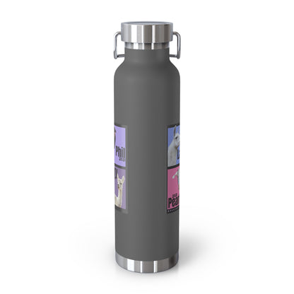 VACUUM INSULATED BOTTLE 22oz - THE WHOLE GANG - PURPLE