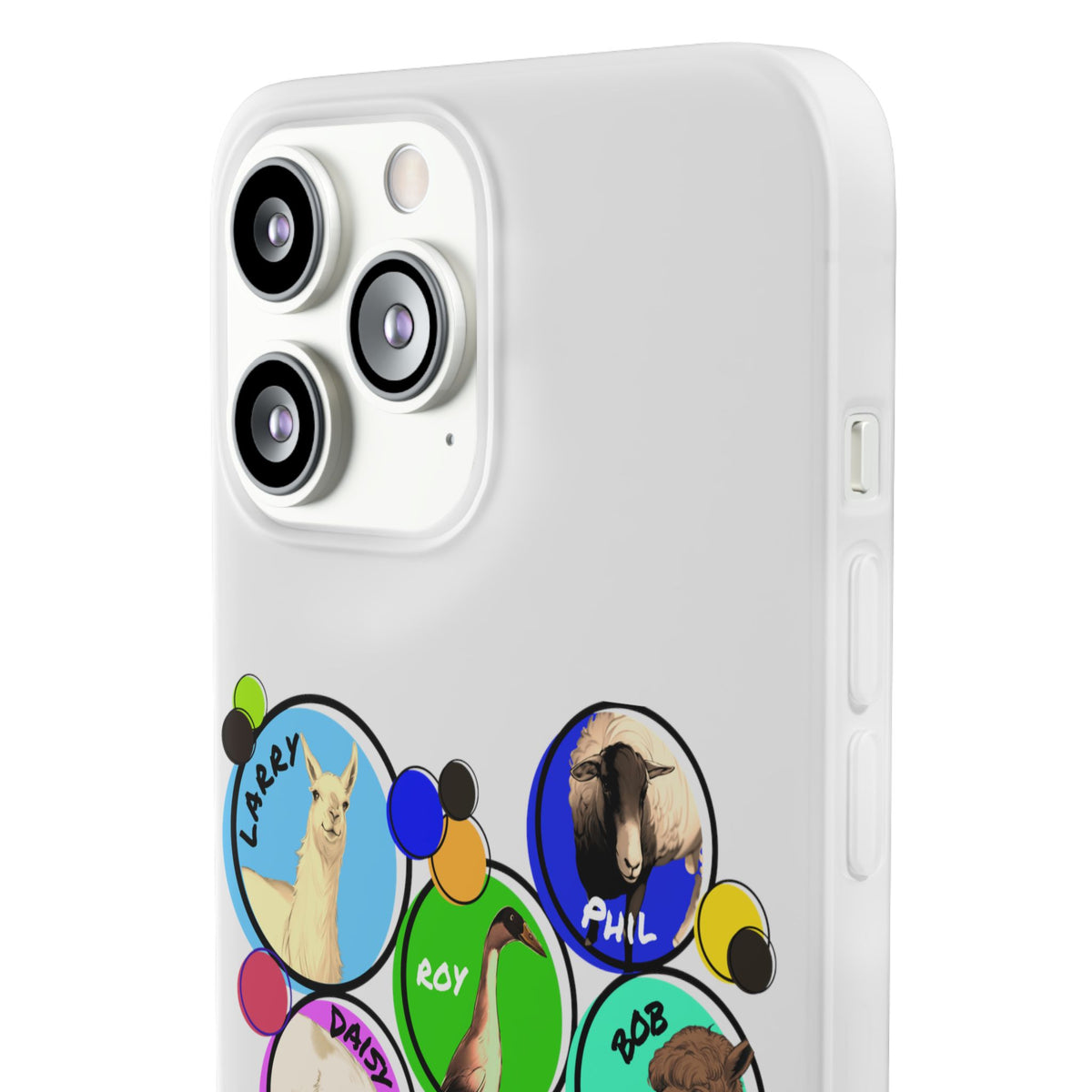 IPHONE & GALAXY FLEXI CASE - THE WHOLE GANG - CALI SUN