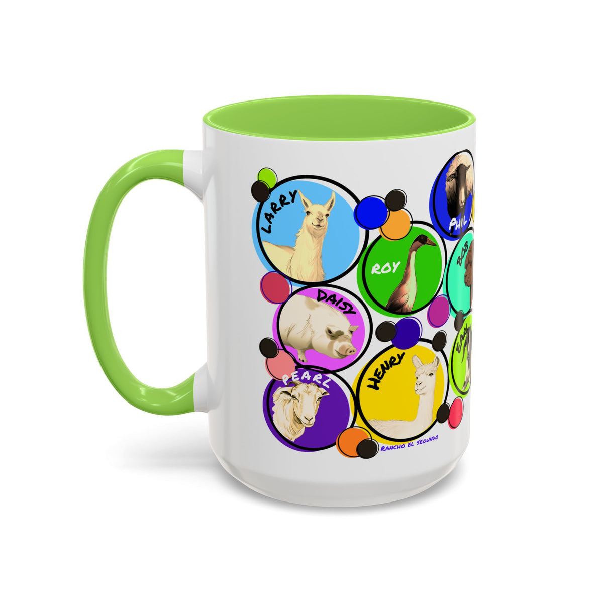 MUG - THE WHOLE GANG - MULTI COLORS - CALI SUN - 11oz, 15oz