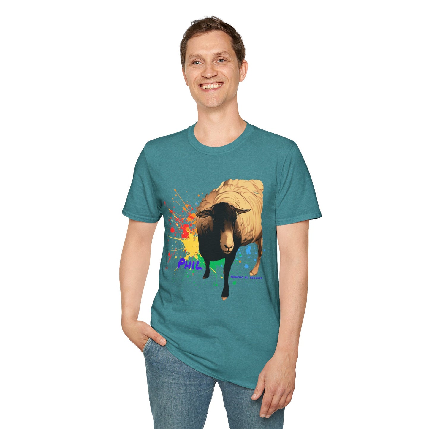 ADULT T-SHIRT (UNISEX) - PHIL - CALI SUN