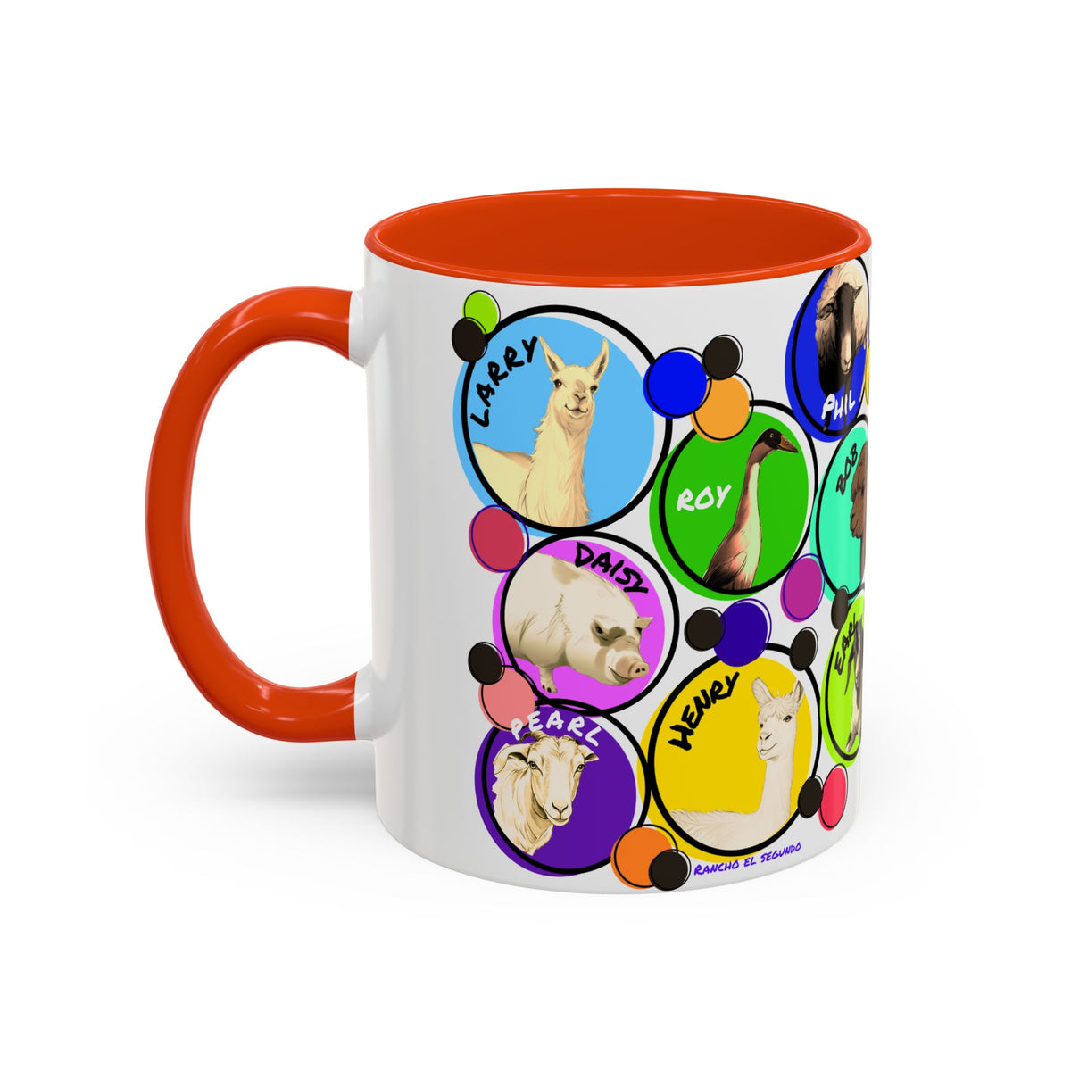 MUG - THE WHOLE GANG - MULTI COLORS - CALI SUN - 11oz, 15oz