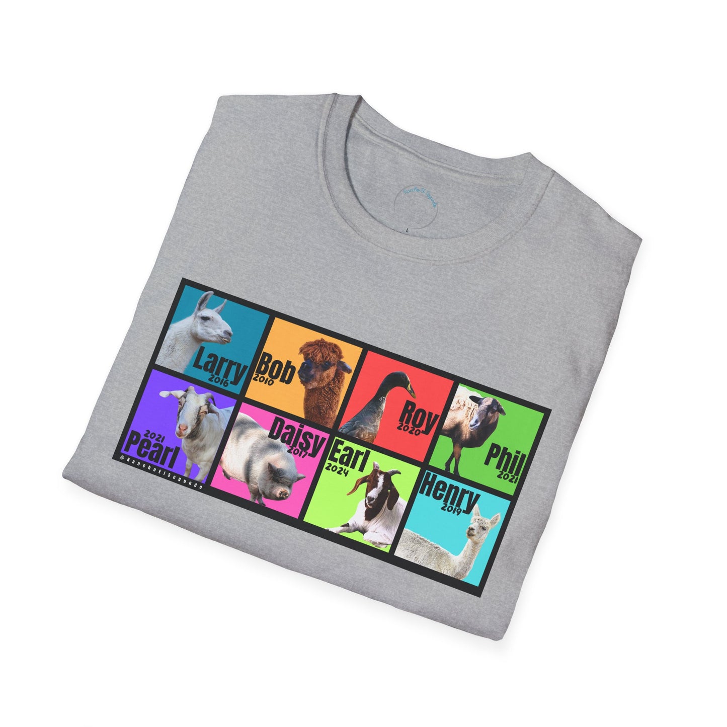 THE WHOLE GANG - ADULT SOFTSTYLE TEE -  BOLD