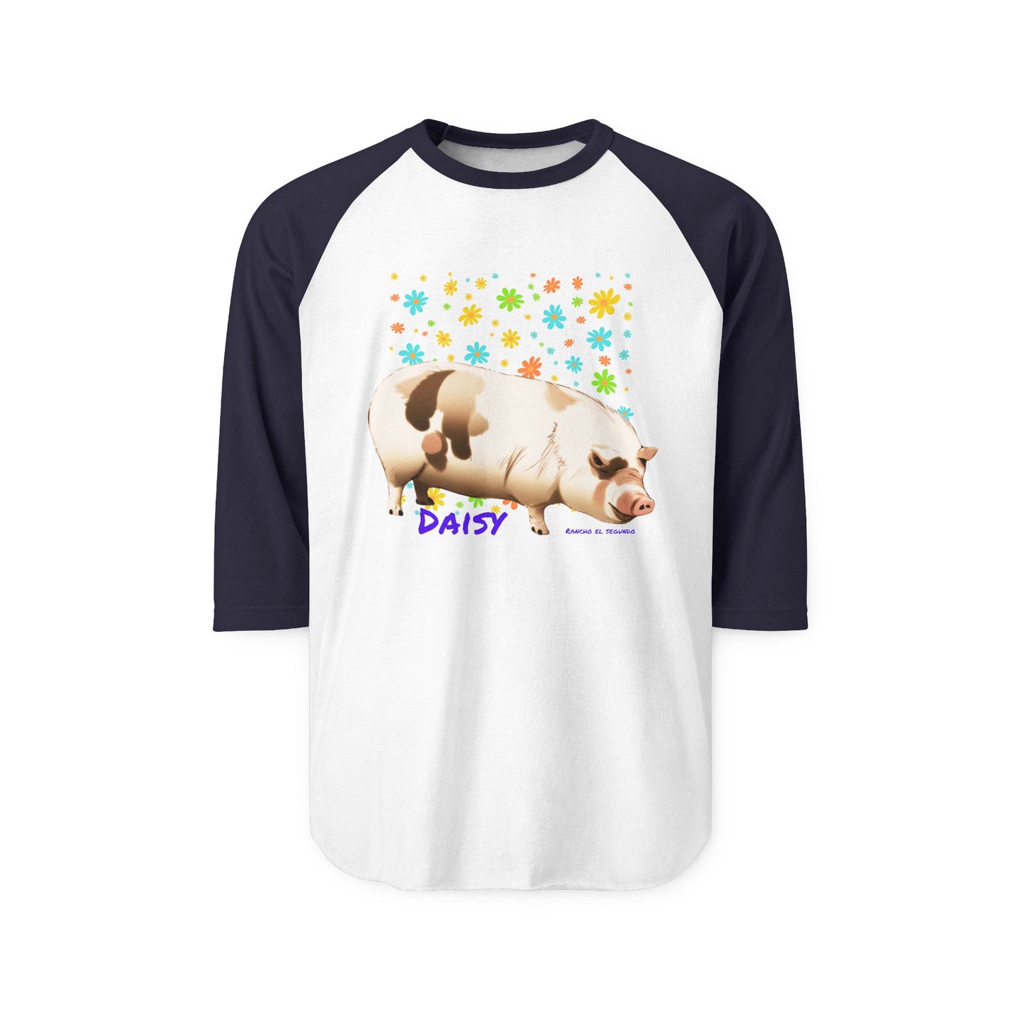 BASEBALL T-SHIRT (UNISEX) - DAISY - CALI SUN