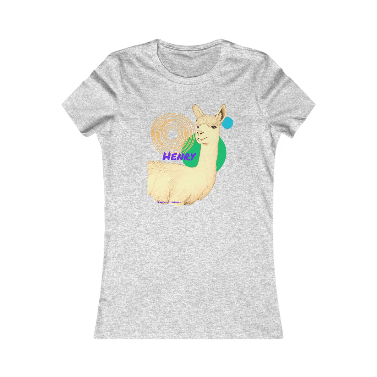 WOMENS SLIM CUT T-SHIRT - HENRY - CALI SUN