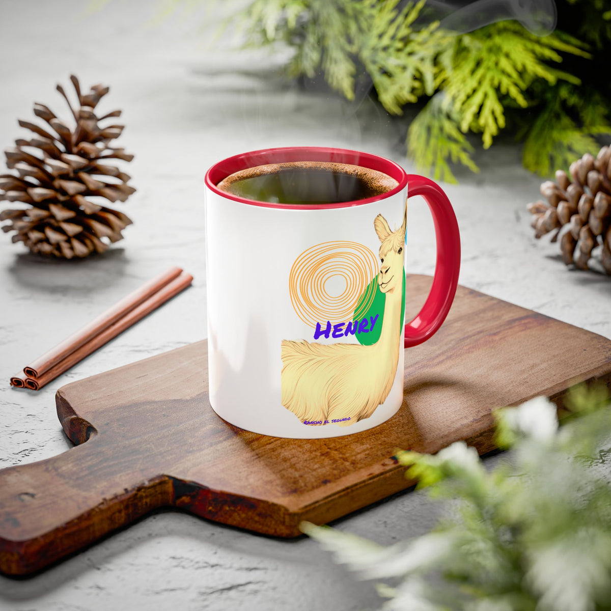 MUG MULTI COLOR - HENRY - CALI SUN - (11oz, 15oz)