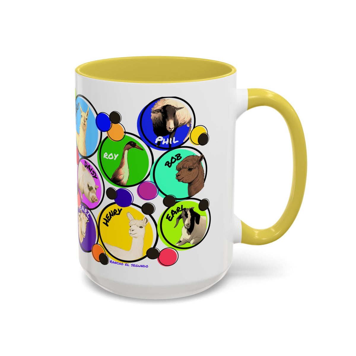MUG - THE WHOLE GANG - MULTI COLORS - CALI SUN - 11oz, 15oz