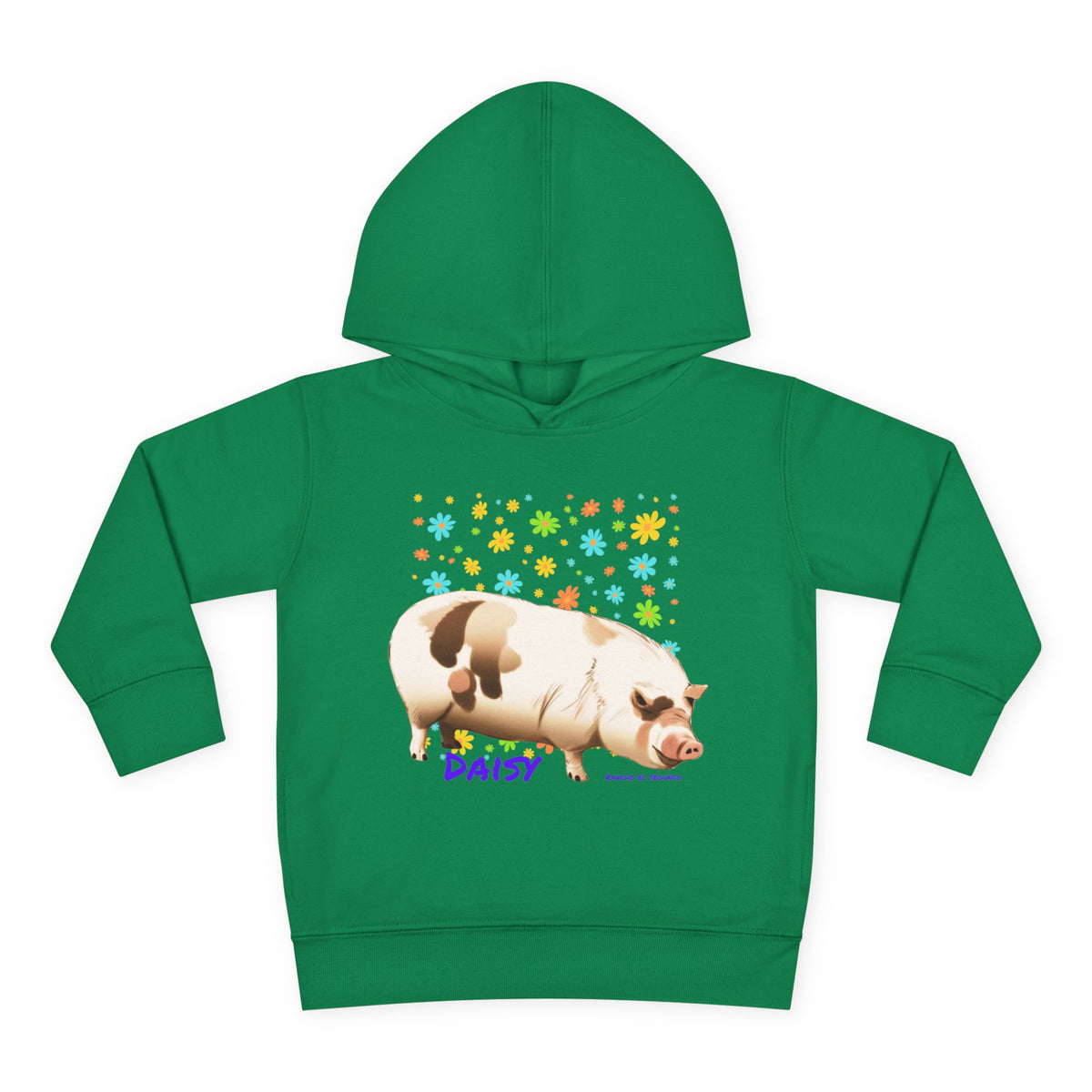 TODDLER HOODIE - DAISY - CALI SUN
