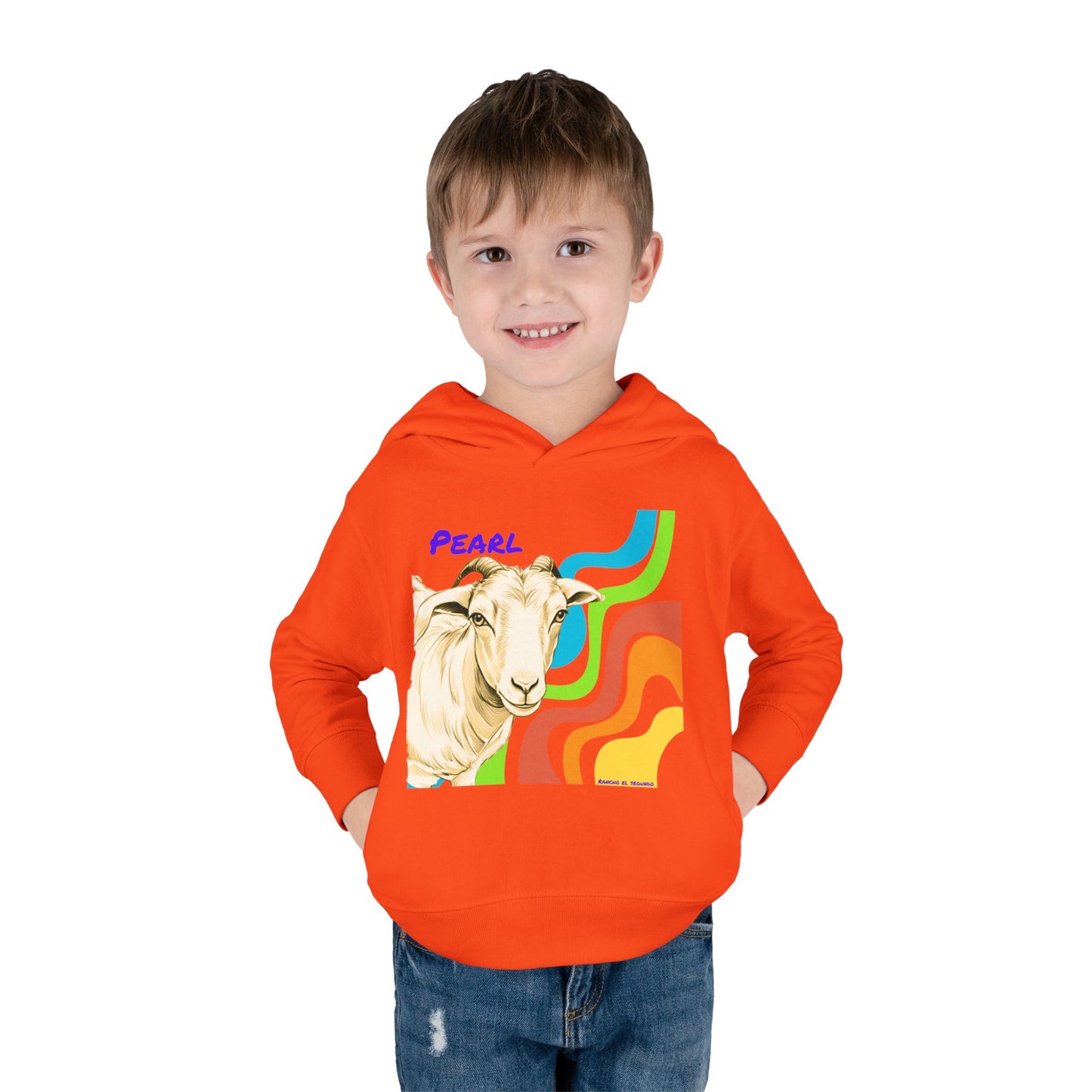 TODDLER HOODIE - PEARL - CALI SUN