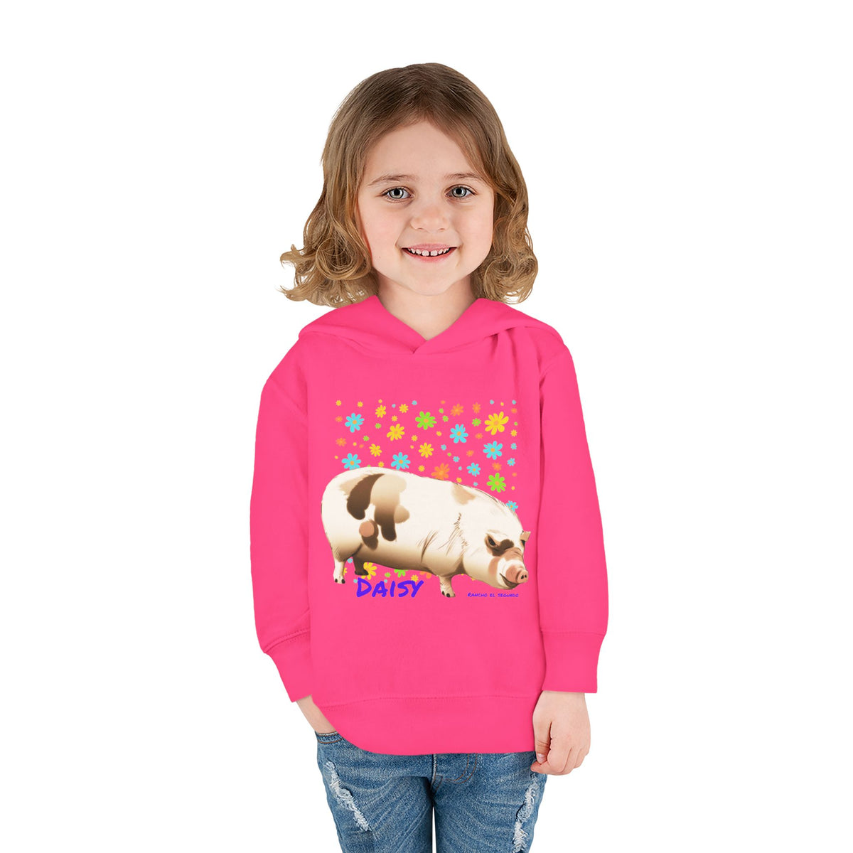 TODDLER HOODIE - DAISY - CALI SUN
