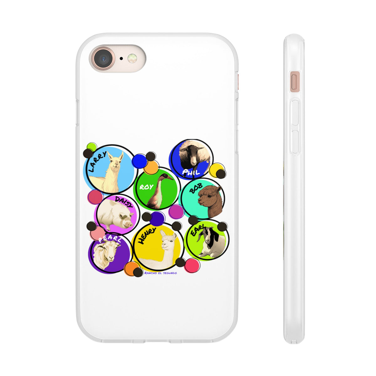 IPHONE & GALAXY FLEXI CASE - THE WHOLE GANG - CALI SUN