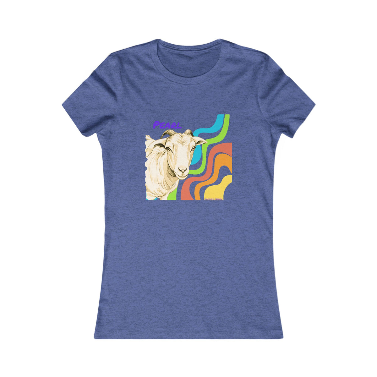 WOMENS SLIM CUT T-SHIRT - PEARL - CALI SUN