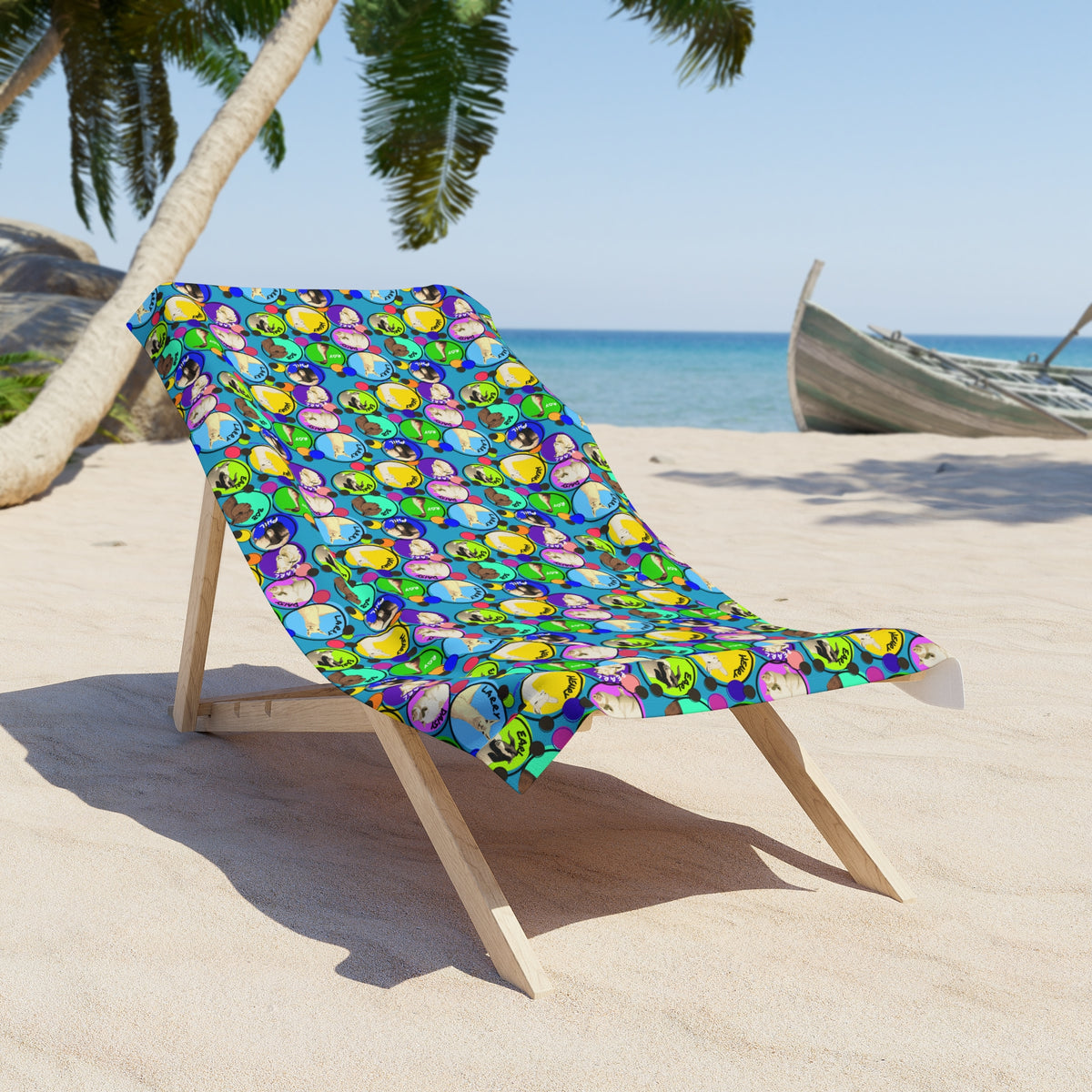 BEACH TOWEL - THE WHOLE GANG - CALI SUN