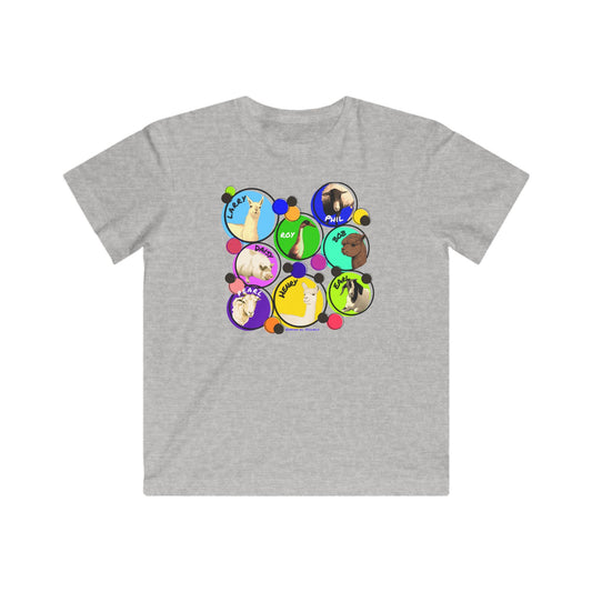 KIDS T-SHIRT - THE WHOLE GANG - CALI SUN