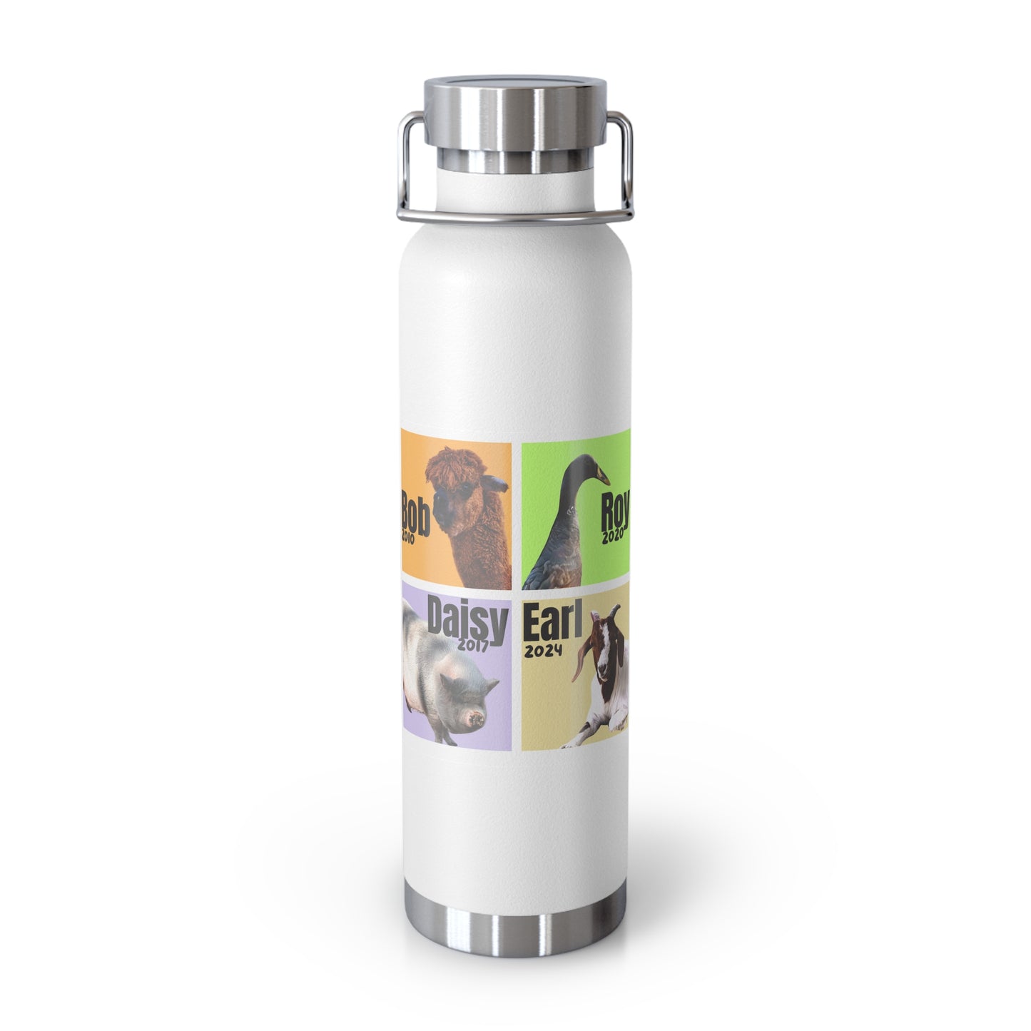 VACUUM INSULATED BOTTLE 22oz - THE WHOLE GANG - PASTEL