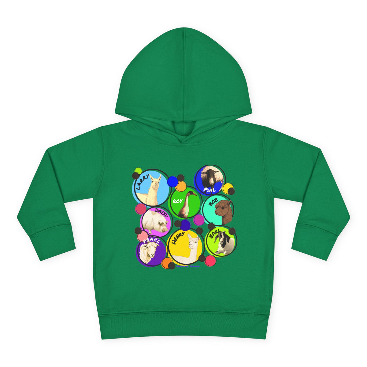 TODDLER  HOODIE - THE WHOLE GANG - CALI SUN