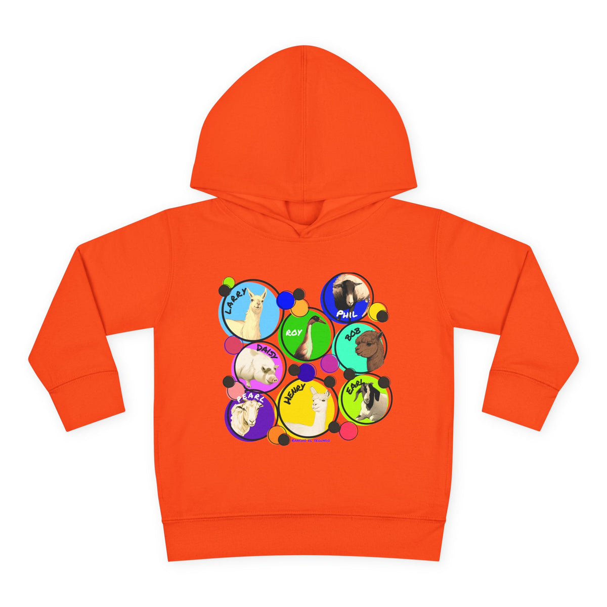 TODDLER  HOODIE - THE WHOLE GANG - CALI SUN