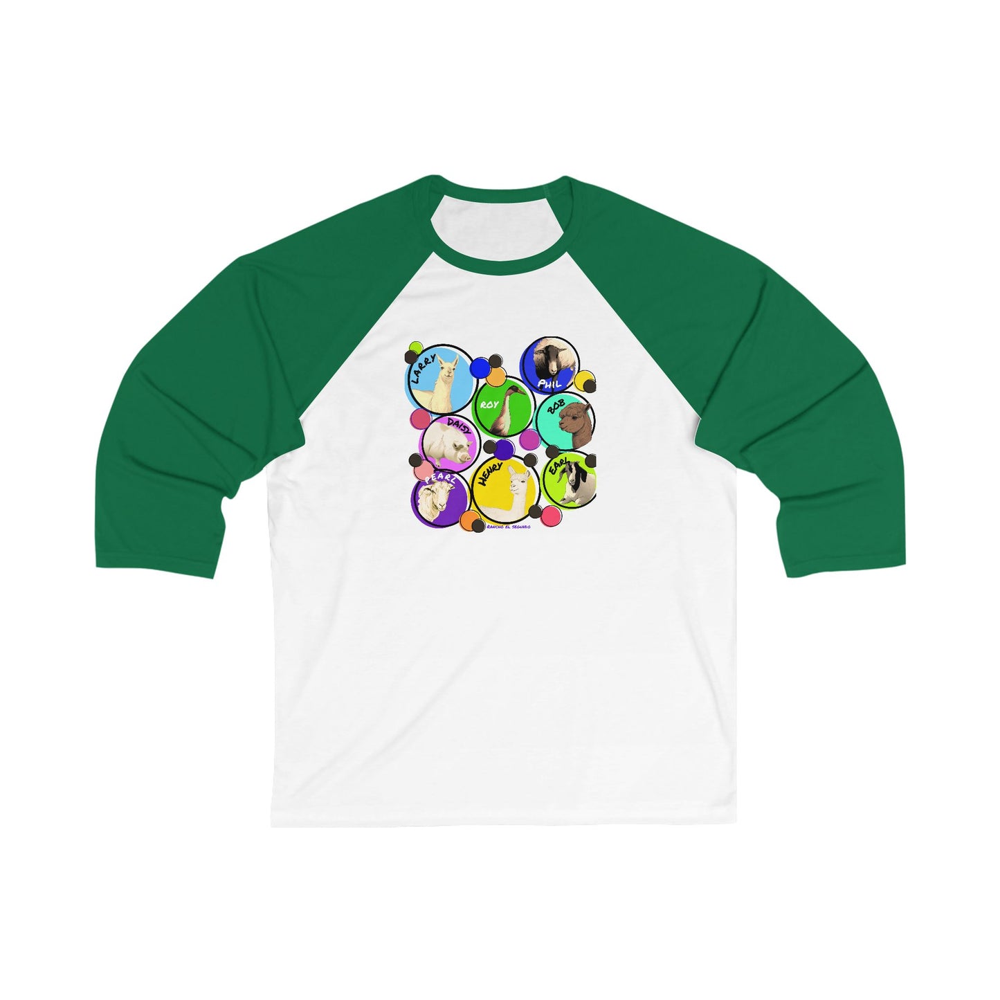 BASEBALL T-SHIRT (ADULT) - THE WHOLE GANG - CALI SUN
