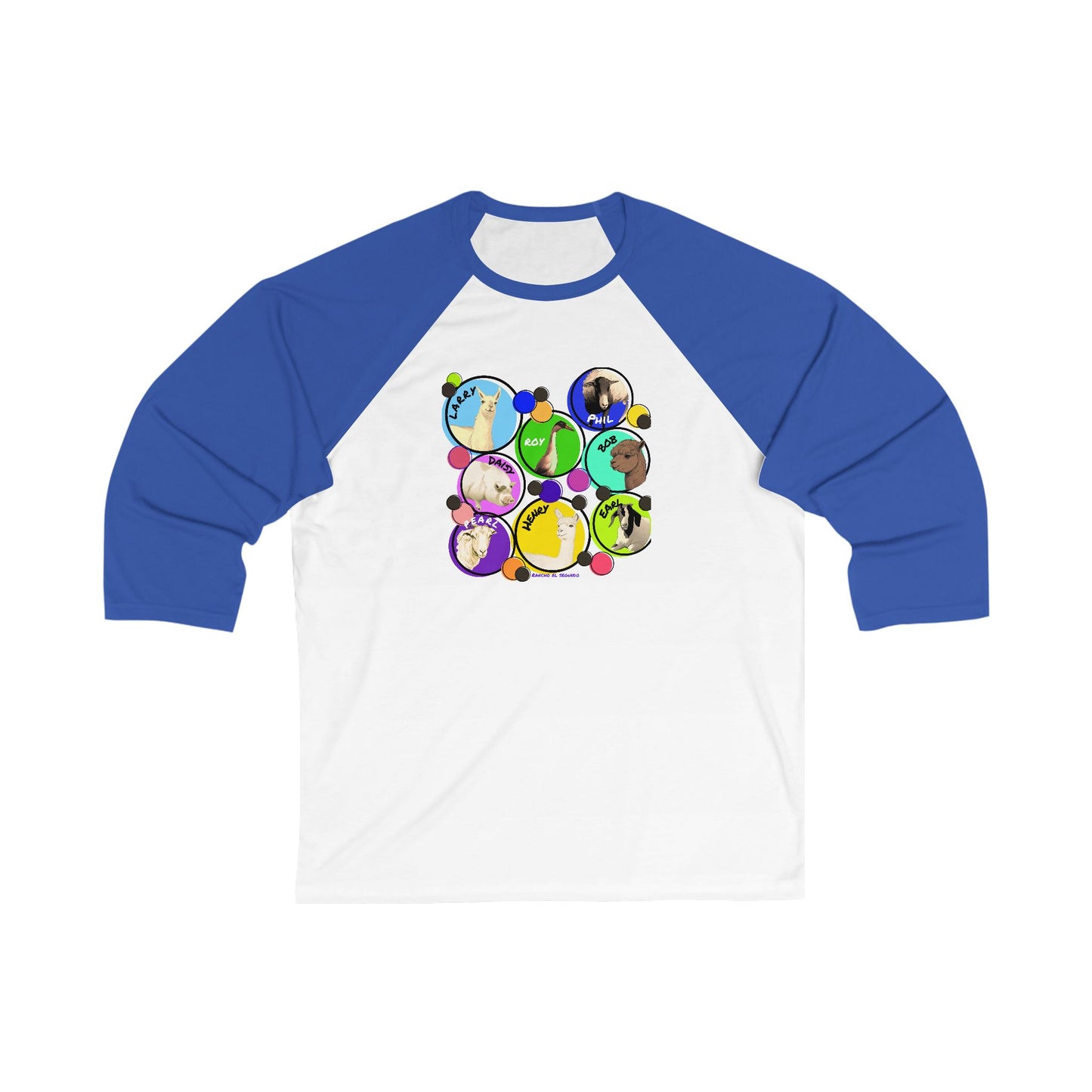 BASEBALL T-SHIRT (ADULT) - THE WHOLE GANG - CALI SUN